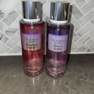 Victoria Secret Blushing Bubbly & Flower Sorbet -Set of 2